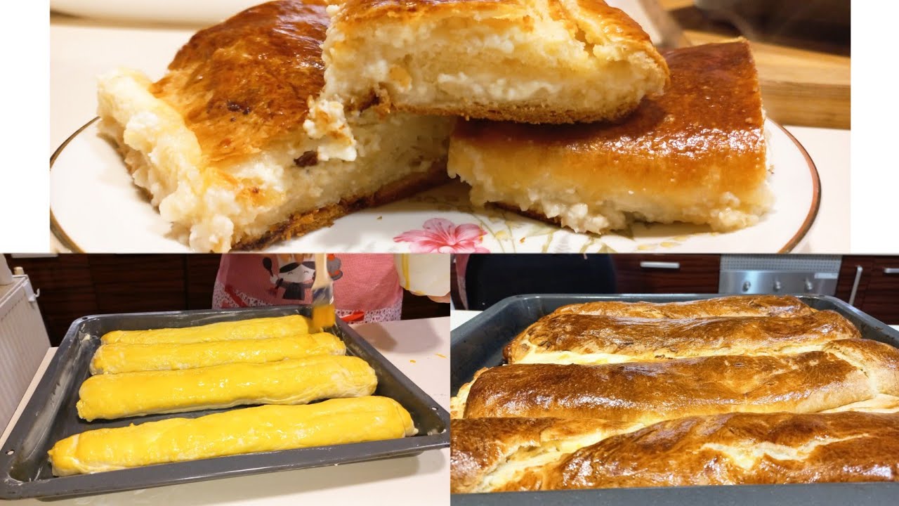Plăcintă cu Brânză dulce și sărată de la Bunica/ un deliciu minunat