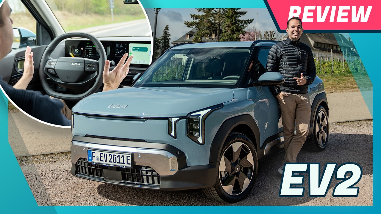 Kia EV2: Viel Technik | wenig Verbrauch | weniger Piepsen! Test & Vergleich ID.Cross