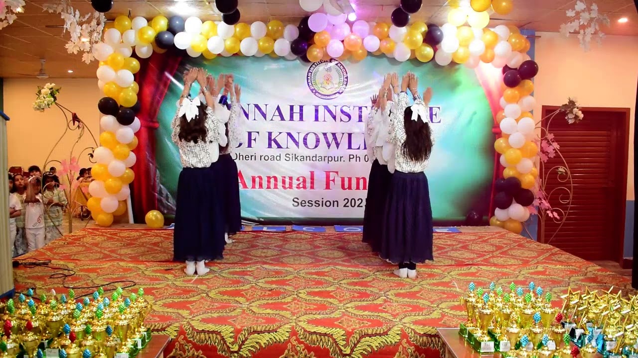 Annual Day 2025  Wel Come song Performance. Jinnah Institute Of Knowledge