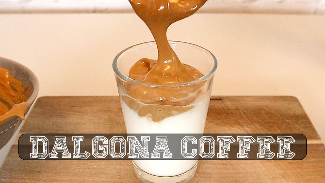 Dalgona Coffee - Simple Recipe