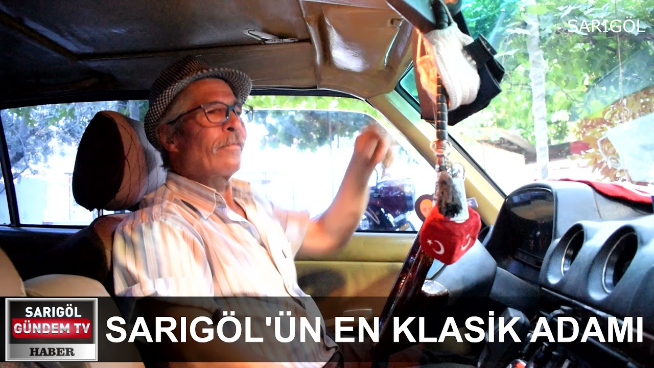📌SARIGÖL'ÜN EN KLASİK ADAMI DİKKATLERİ ÜZERİNE ÇEKİYOR