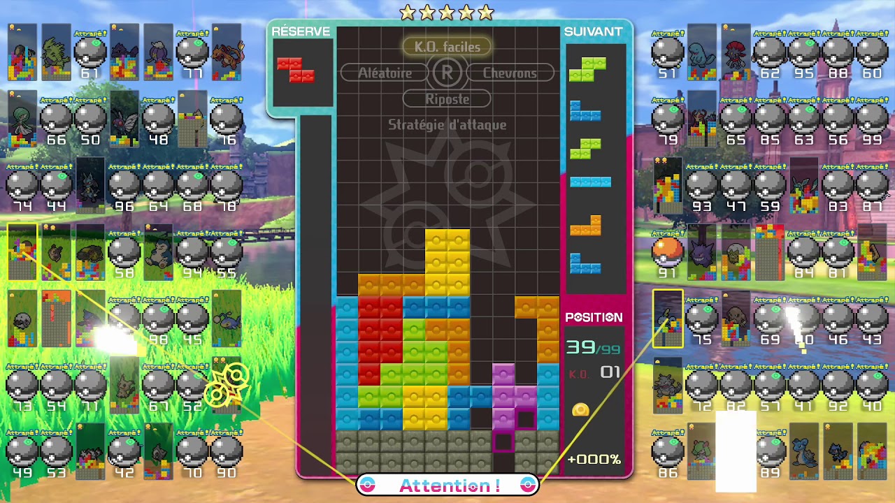[Tetris 99] invictus snipe lobby #31: into margin time pt. 5 (661 lines cleared)