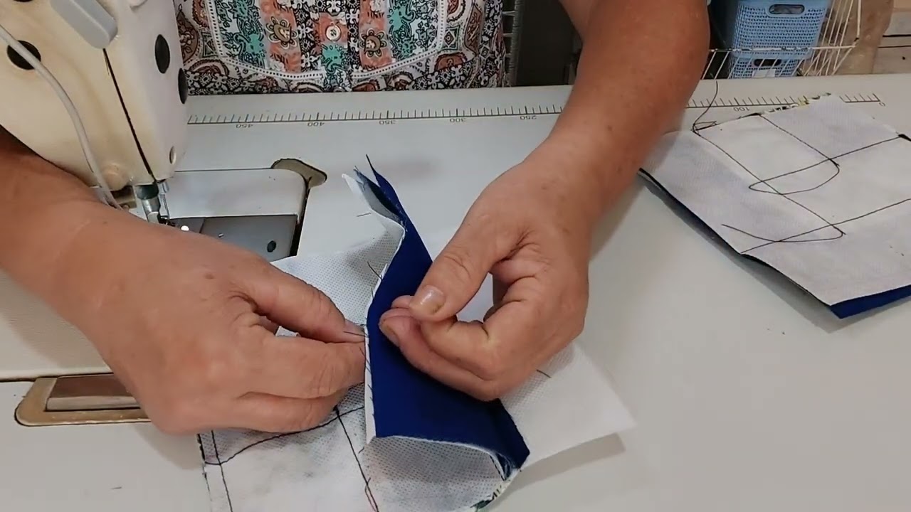 TAPETE DE RETALHO COM BLOCOS EM PATCHWORK