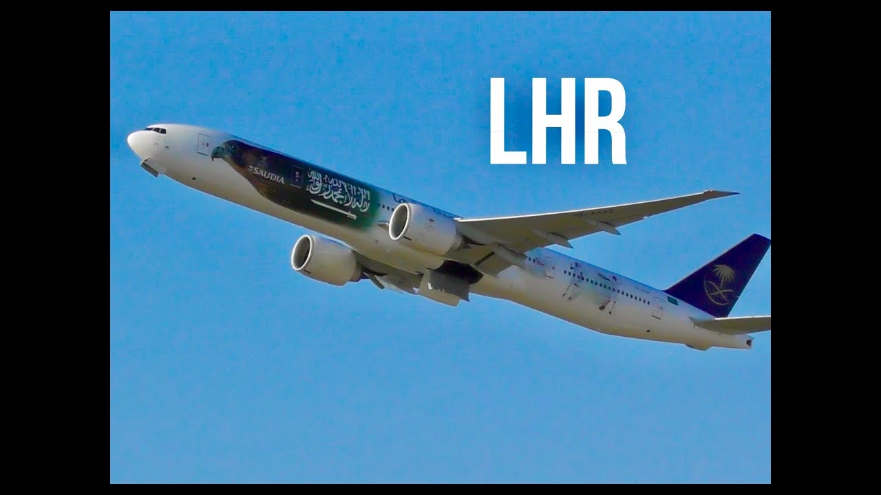 Plane Spotting *Evening Takeoffs* London Heathrow Airport, LHR Incl. SAUDIA Livery..... ✈️✈️🛫