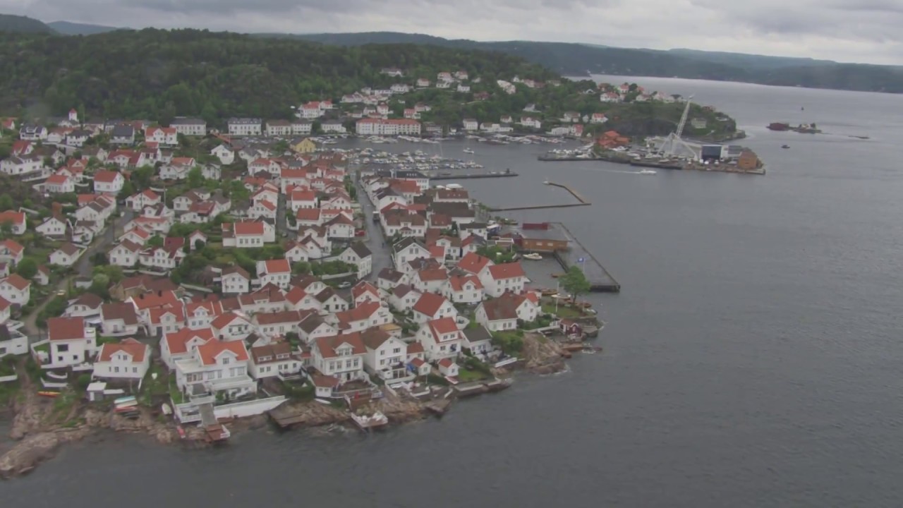 Risør, Portør, Jomfruland fyr - Flying Over Norway