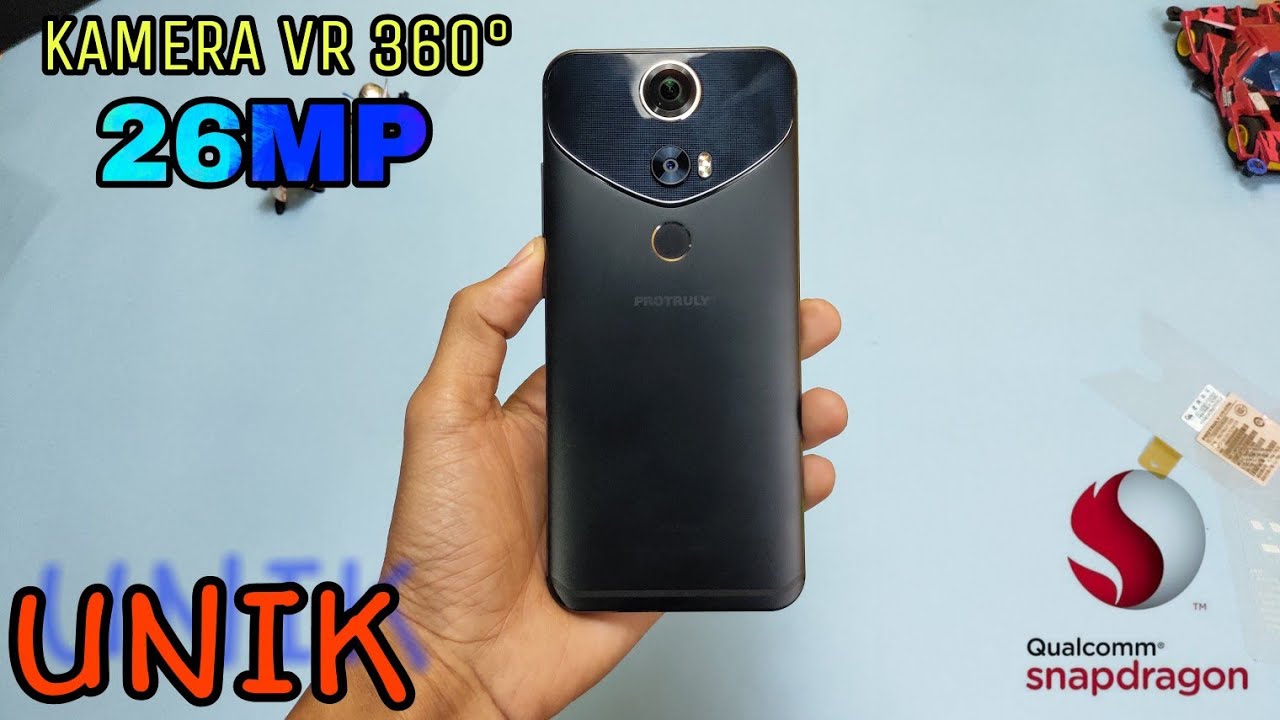 Hape Berkamera Unik di dunia 🔥🔥 Kamera VR 360° - Unboxing++ Protruly V10s (Tes kamera, NFC, PUBG)