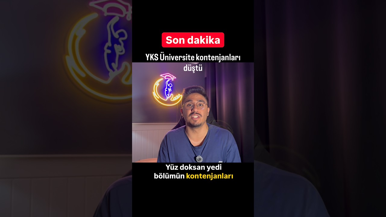 YKS SON DAKİKA Y&Ouml;K KONTENJANLARI D&Uuml;ŞT&Uuml;? Peki napıcaz #yks #yks2026 #y&ouml;k #&ouml;sym