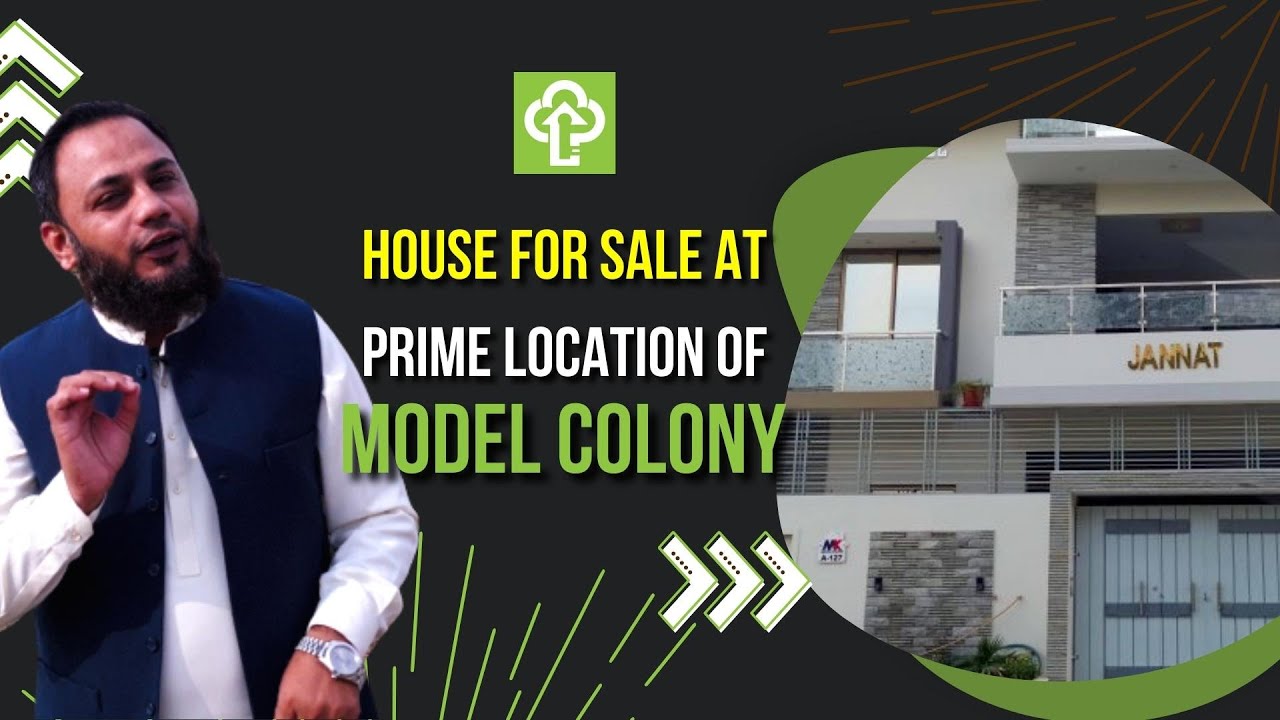 200 SQ Yard House For Sale | Prime Location of Model Colony | Asasa Real Estate
