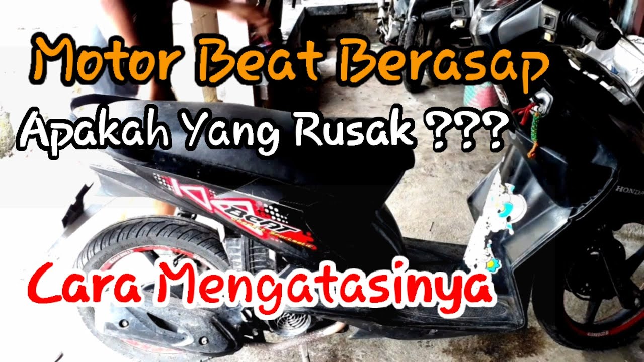 Beat Karbu Berasap Cara Atasi|Bongkar awal|Sampai selesai Part1