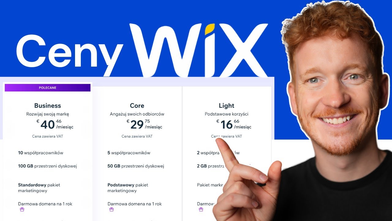 Nowy cennik Wix 2026 – Ile kosztuje strona internetowa na Wixie?