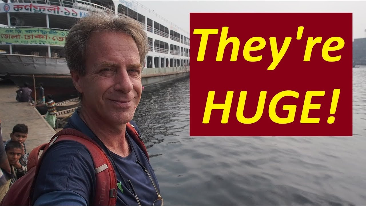 The Massive Ferry Launches of Sadarghat, Dhaka