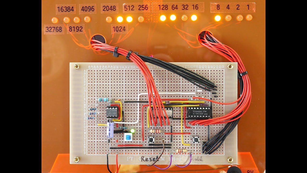 Binary Seconds of Sunlight Counter - F-J's Physics - Video 195