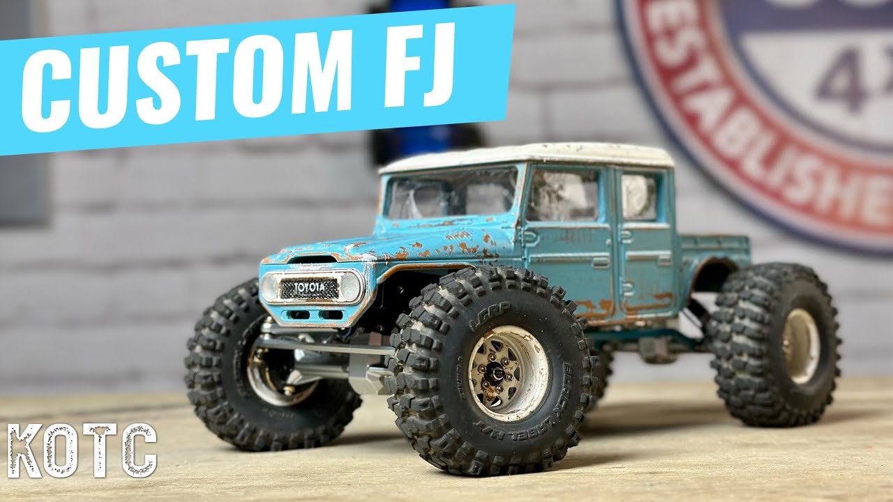 King Of The Course Episode 29: Custom Hardbody SCX24 - Stunning Looks + Serious Performance