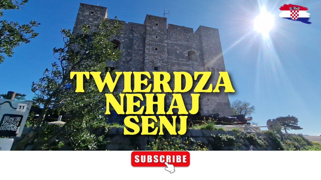 🌄 Malownicza trasa 🚗 przez góry do SENJ i przepiękna twierdza NEHAJ! 🏰 cz.2