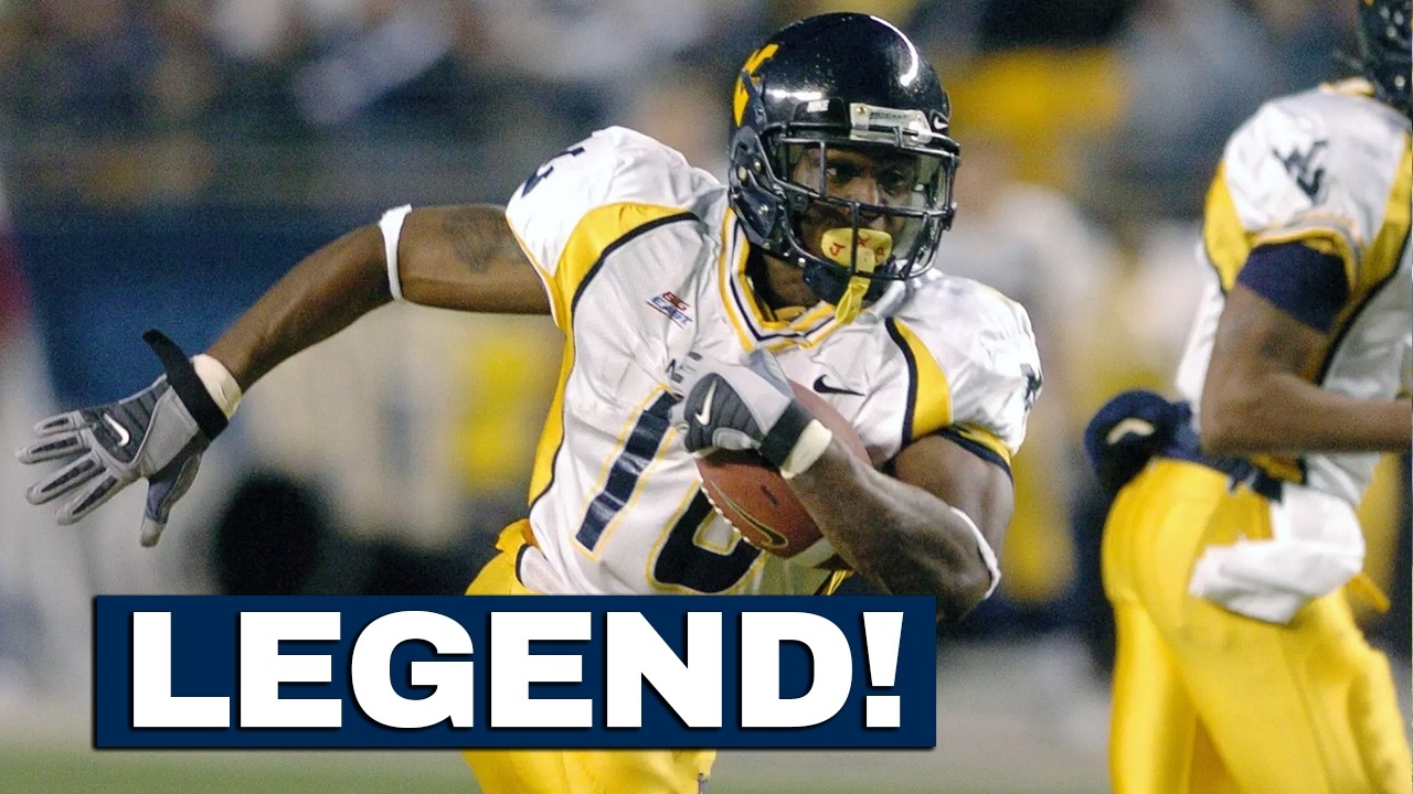 Steve Slaton West Virginia Highlights