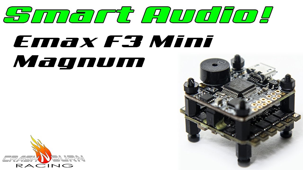 How to set up smart audio on the Emax F3 Mini Magnum