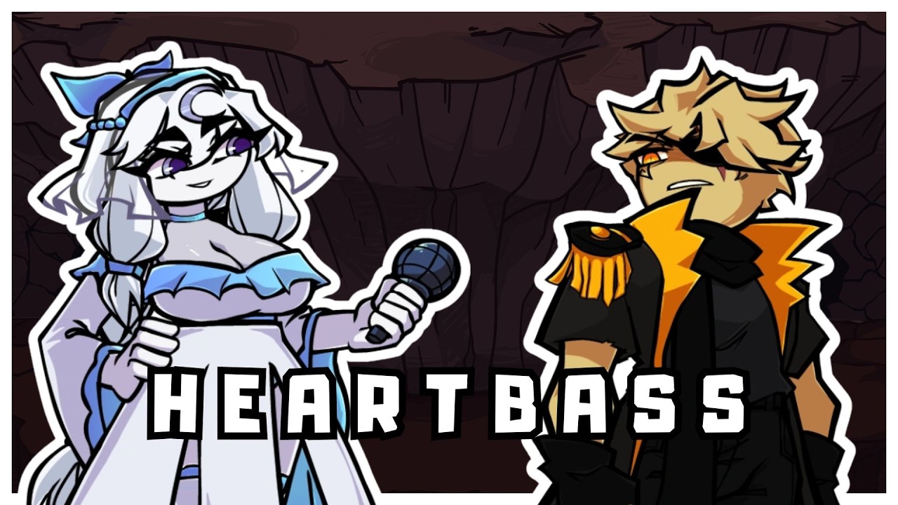 FNF HEATBASS but it's Lune vs Ivory | Valentine's Special | LunarFNF