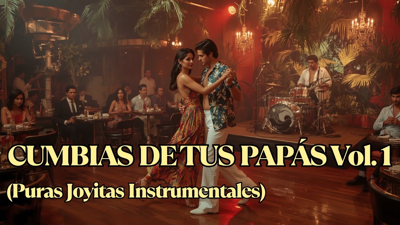 Cumbias de tus Papás “JOYITAS INSTRUMENTALES” Vol 1 💃 (EXCELENTE SONIDO) Cozumel, Cumbia Arabe y Mas