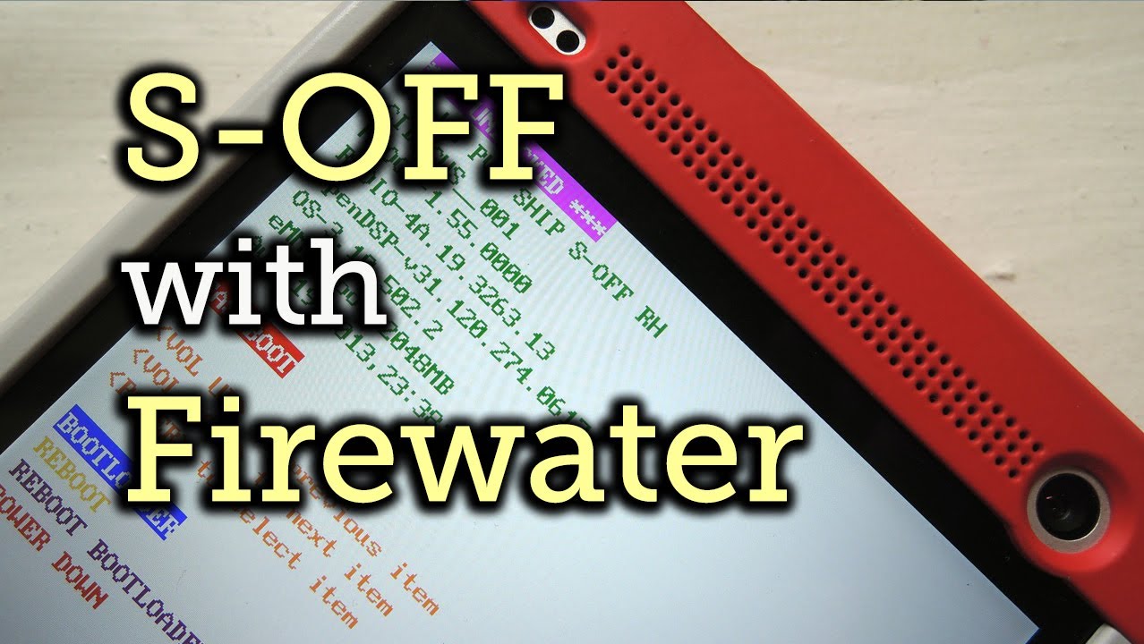S-OFF for Your HTC One Running KitKat Using Firewater [How-To]