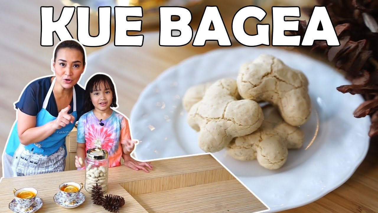 KESERUAN MOMMY VANTY DAN ATHAYA BIKIN KUE BAGEA, KUE KLASIK YANG RENYAH DIGIGIT DAN LEMBUT DI MULUT