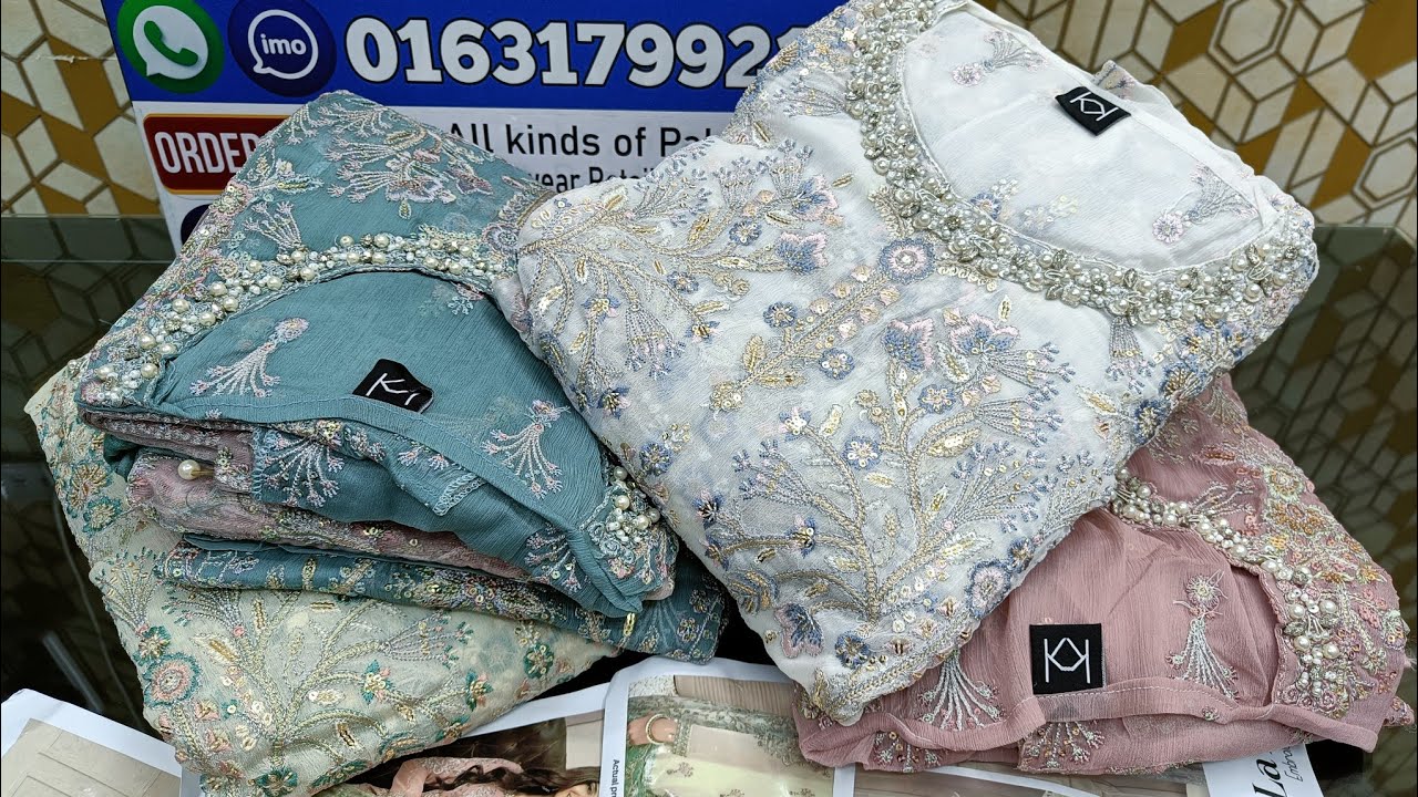 Tawakkal 🇵🇰 LA BELLA Most Demanding Dresses | Original Pakistani Tawakkal Three piece | Long Dresses