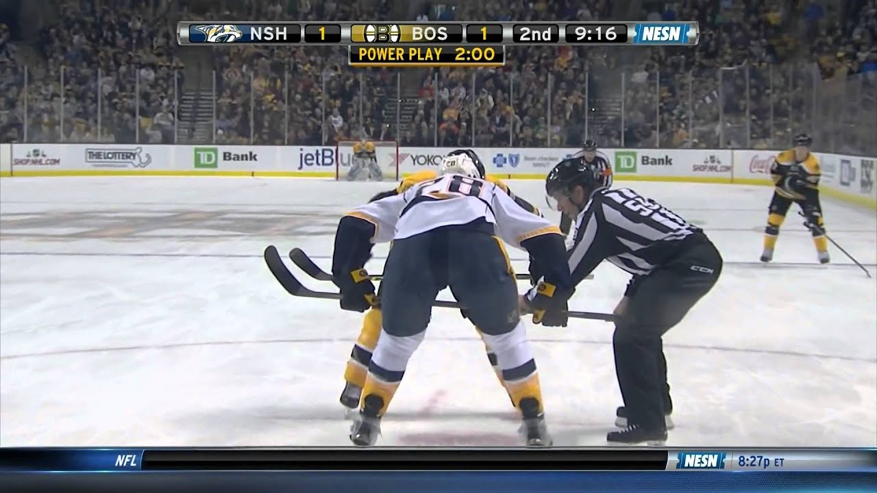James Neal dives, ref calls him out 12/7/15