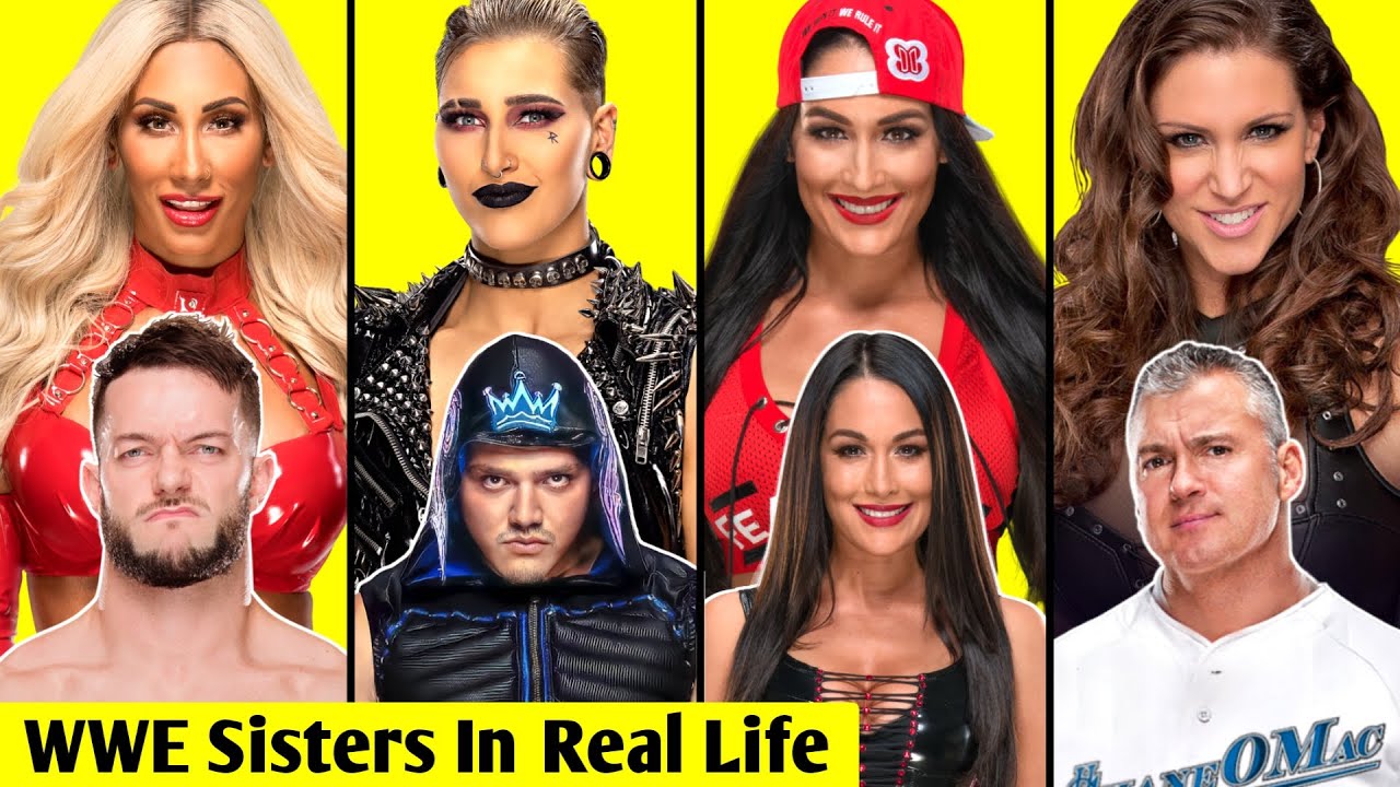 WWE Superstars Sisters In Real Life