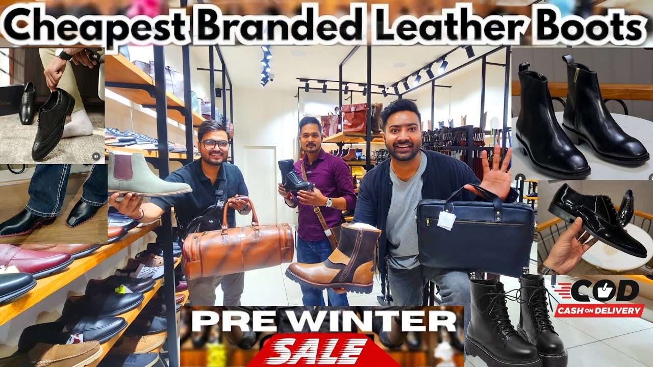 Leather Boots Just 1xxx/- RS 😍🔥 Genuine leather Shoe Jaipur  || 100% Original New collection PADTRAN