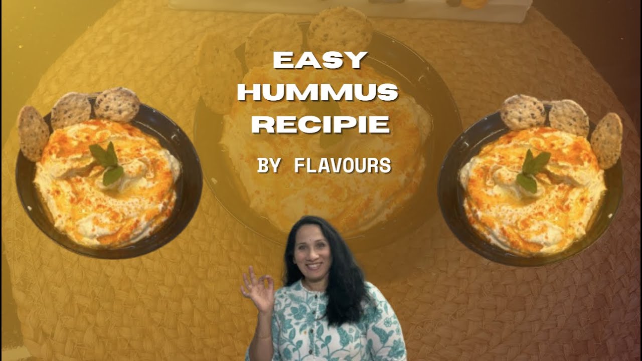 HOW TO MAKE HUMMUS/ Easy & Healthy Recipe 
