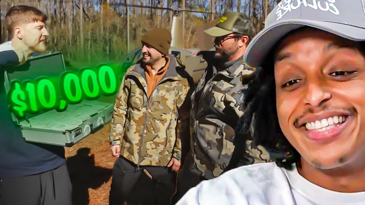 Mr Beast Gave Them $10K a Day to SURVIVE in the Woods