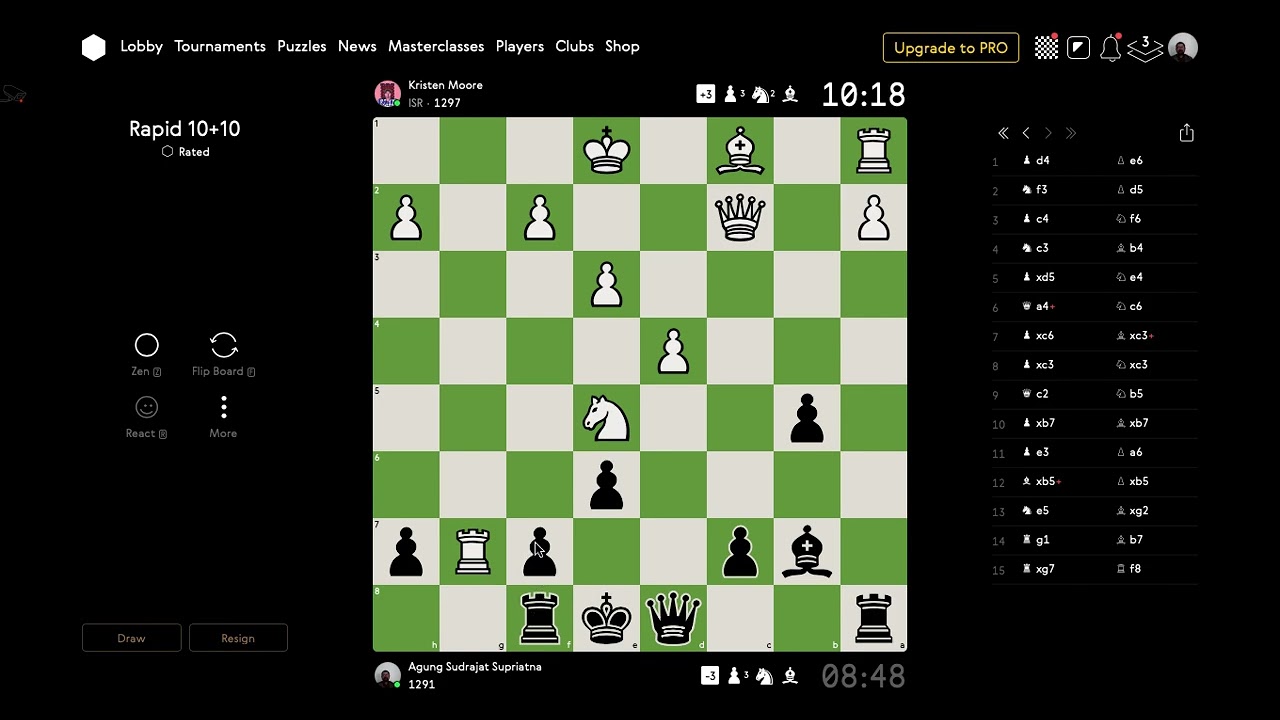 French Defense Gone Wild | King Walk & Relentless Attack as Black (0–1)