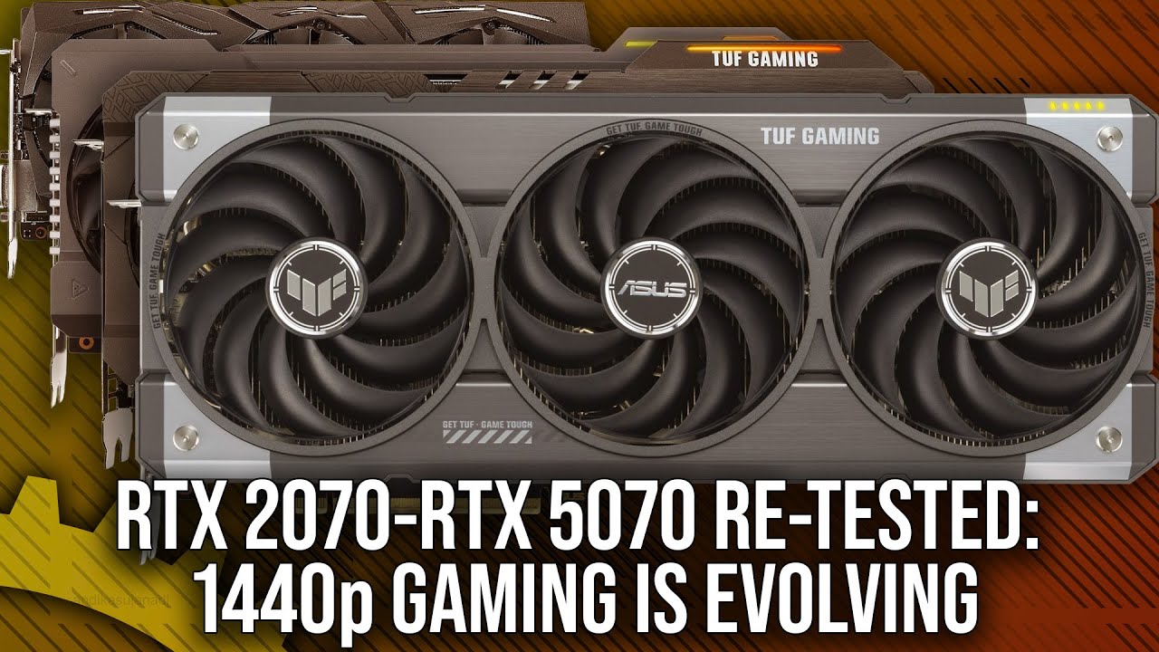 Nvidia GeForce RTX 2070 - RTX 5070 Evolution: The Transformation of 1440p Gaming [Sponsored]