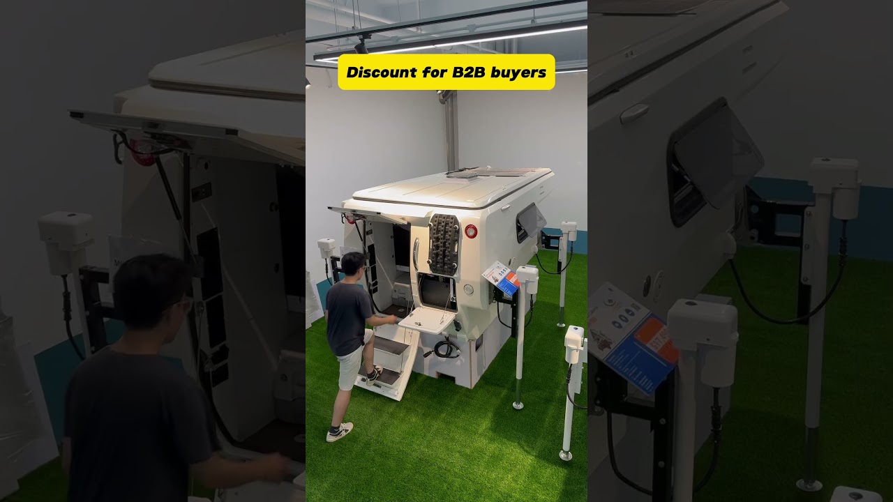 Lightweight Fiberglass Truck Camper #camper
