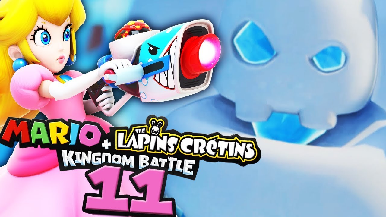 PRINCESSE PEACH CONTRE LE GOLEM DE GLACE - MARIO + LAPINS CRÉTINS #11