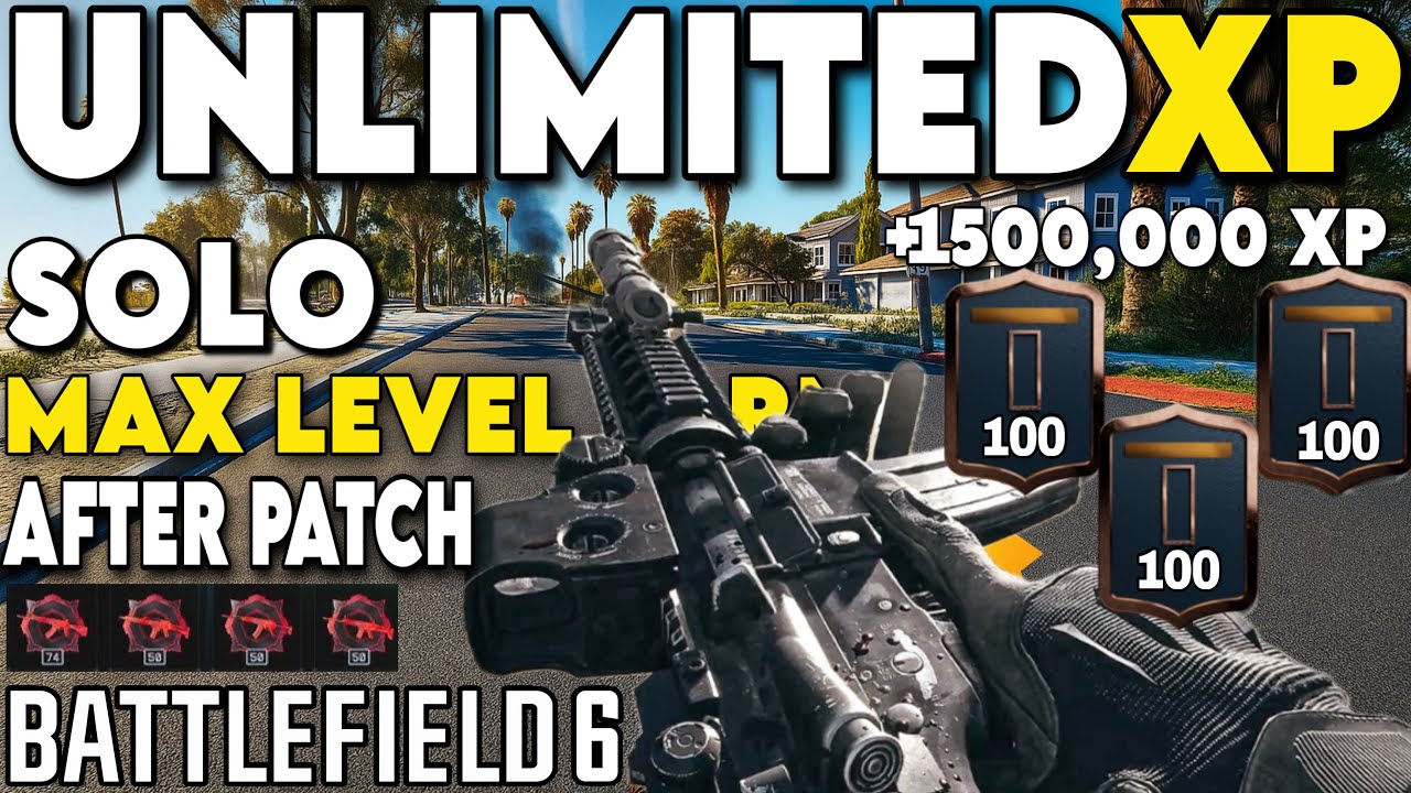 BF6 🔥 AFTER PATCH SOLO UNLIMITED EVERYTHING XP! UPDATED WEAPON XP METHOD