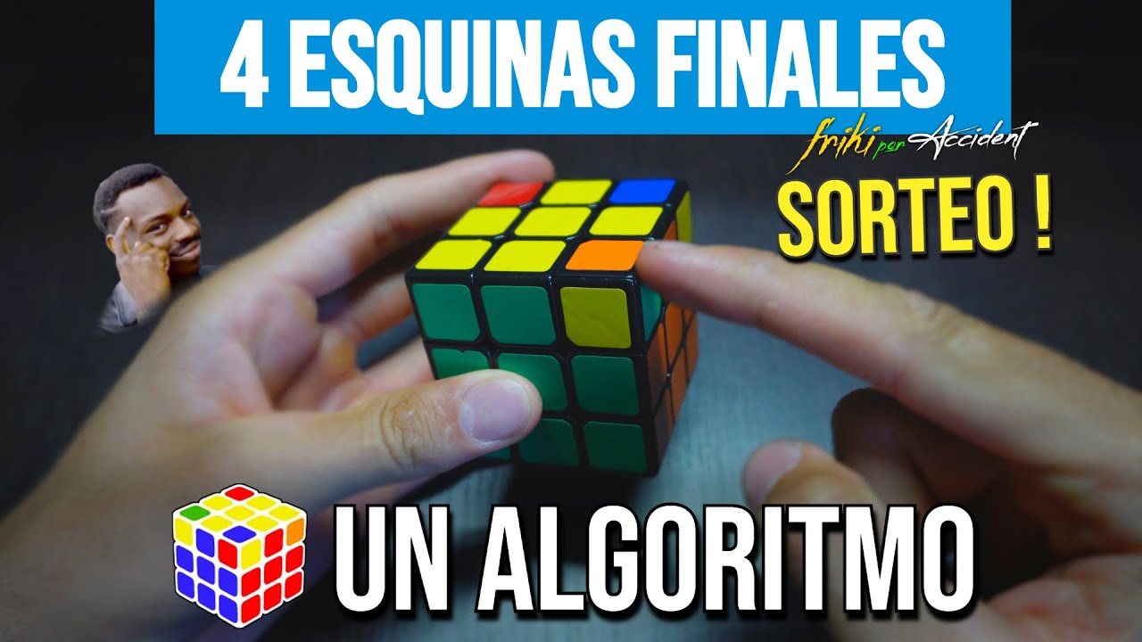 Como Armar El Cubo de Rubik para Principiantes 🔥 ESQUINAS FINALES | SORTEO 💎 | FrikiporAccident 🤠