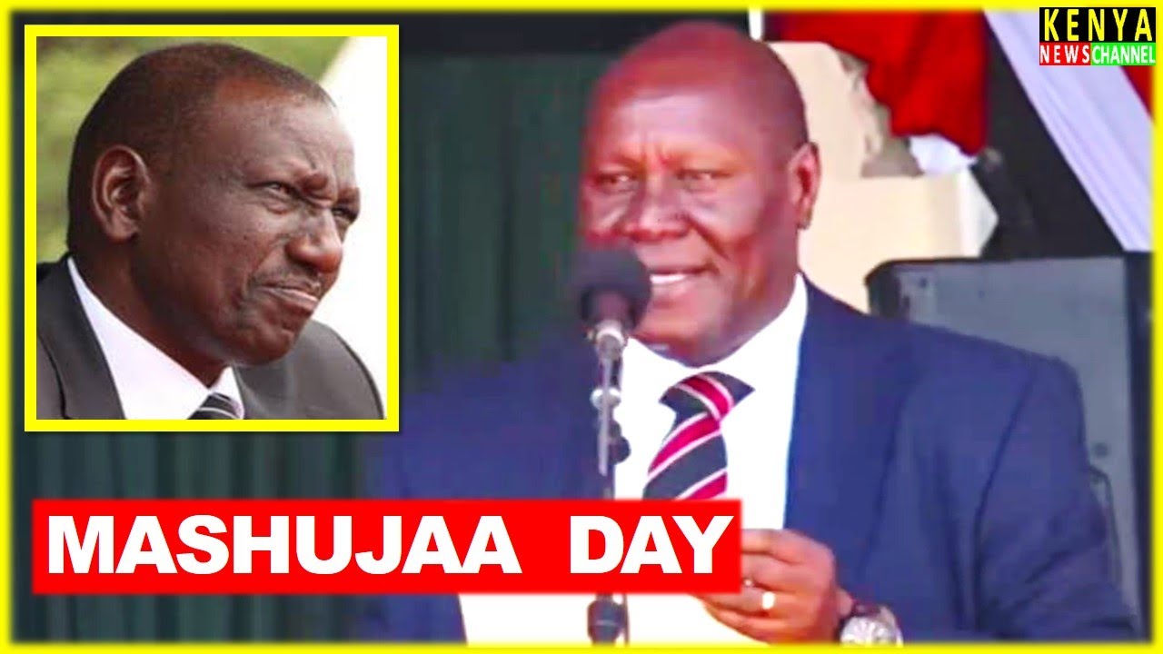 Kitui Governor Malombe addresses Ruto face to face during Mashujaa Day Celebrations 2025