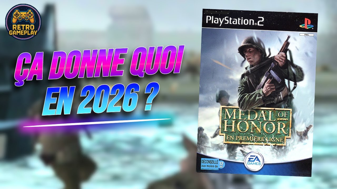 MEDAL OF HONOR : EN PREMIÈRE LIGNE ÇA DONNE QUOI EN 2026 ? - RETRO GAMEPLAY FR