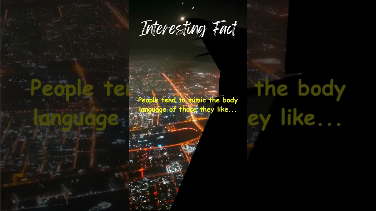 Unveiling Unconscious Mirroring: How Body Language Reflects Affection! #shorts  #facts #motivation