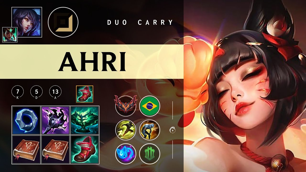 Ahri Carry vs Varus - BR Grandmaster Patch 26.02