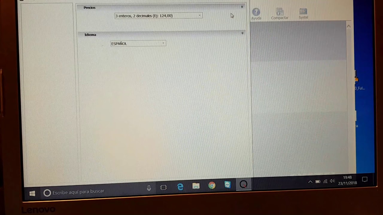 EXPORTAR IMPORTAR DESDE QENDRA HACIA ARCHIVO RESPALDO