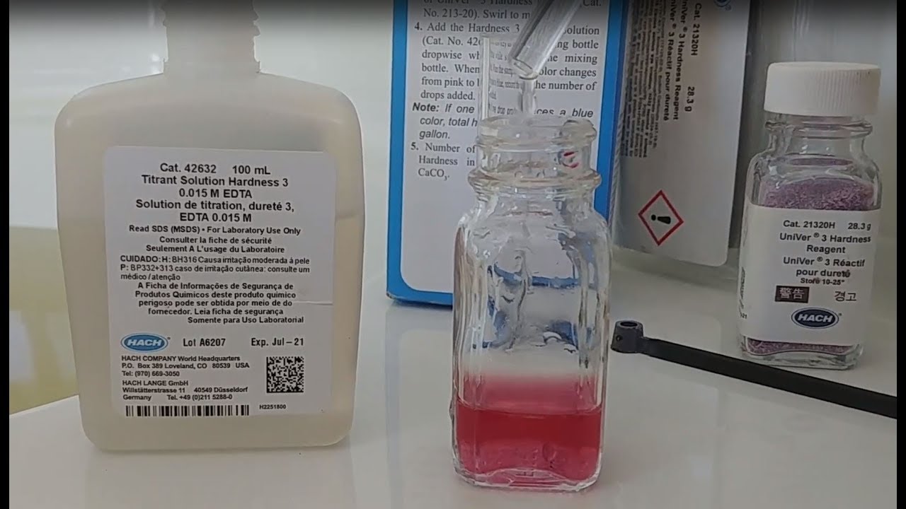 How To Do a Hardness & Iron Test On Well Or City Water