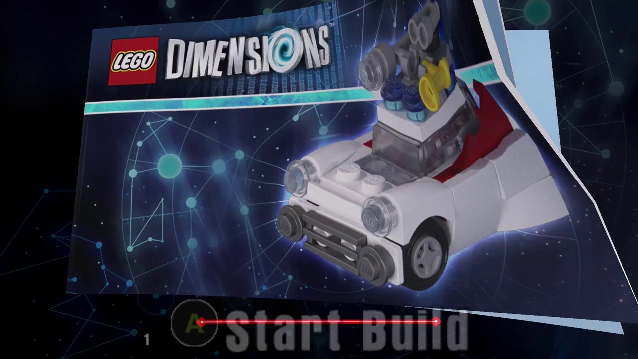 LEGO Dimensions 71228 Ghostbusters Ecto-1 Build Instructions