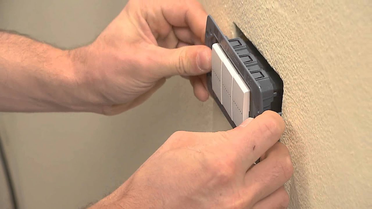 BTicino Professional: Installazione LivingLight AIR 3 moduli