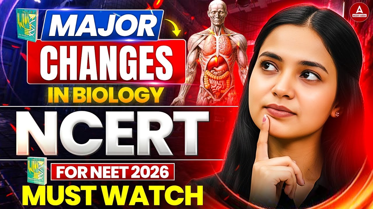 😱Major Changes in NCERT 2025&ndash;26 Biology for NEET | Shivani Ma'am