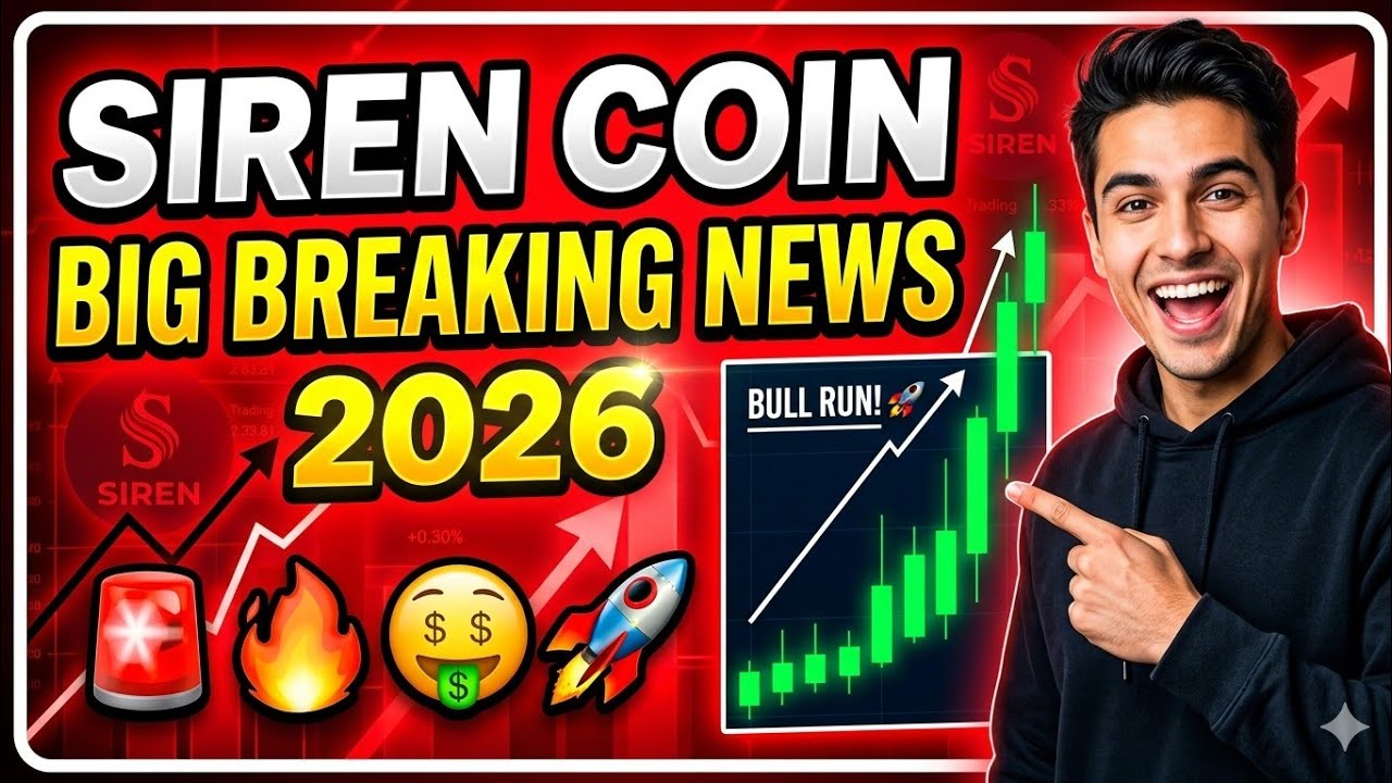 SIREN TOKEN SHOWING UP SIDE MOVE 👆 | SIREN CON NEW UPDATE | SIREN CRYPTO NEWS TODAY