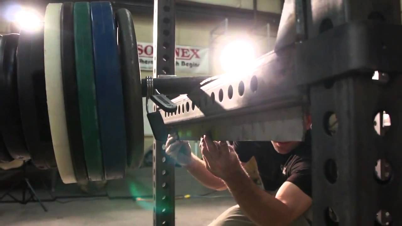 Sorinex Strength Test  XL Rack Series Spotter Bars