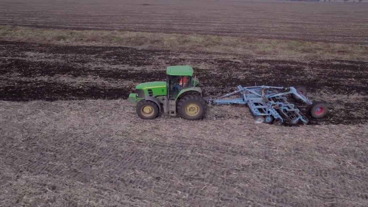 John Deere 6170J - Lemken Rubin 10/400