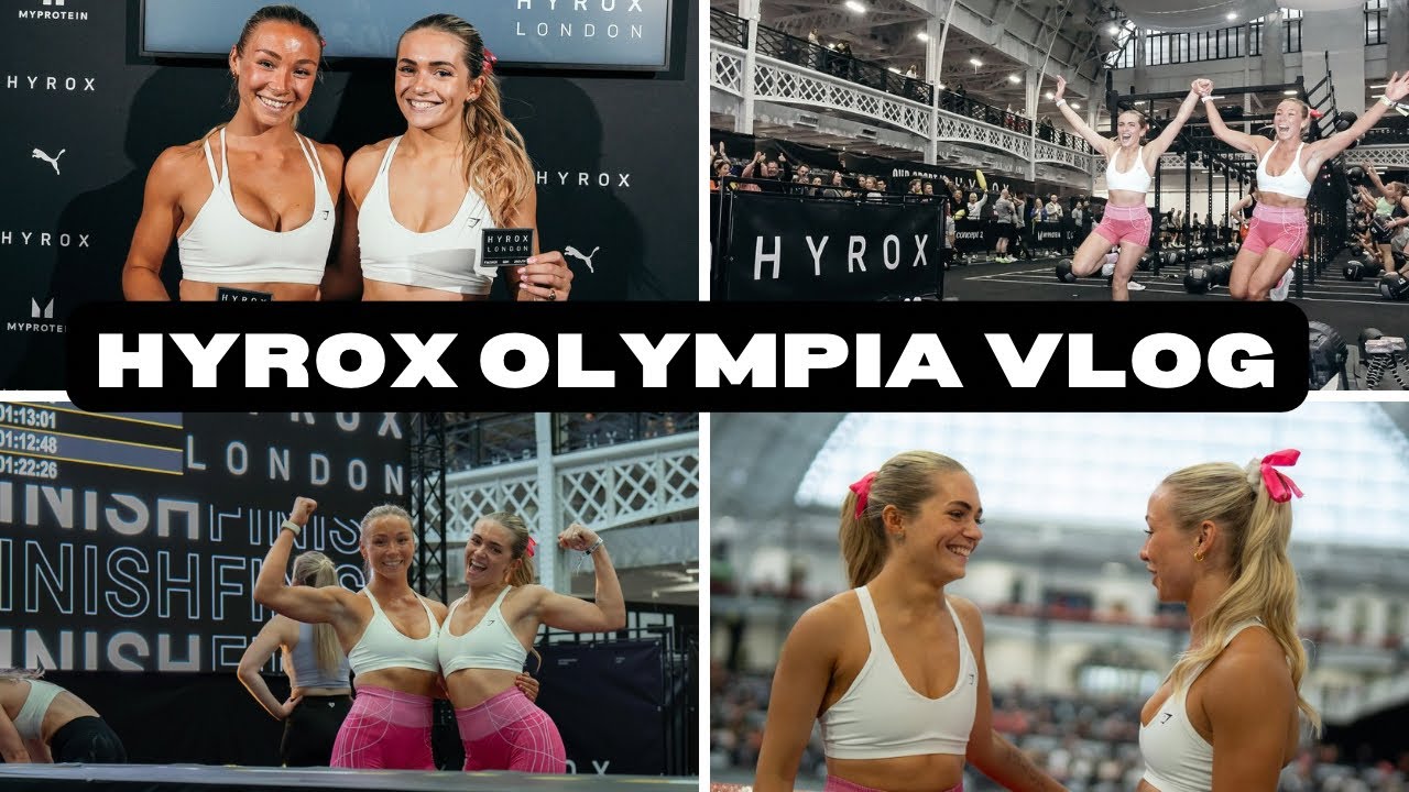 MY VERY FIRST HYROX!!! 🥹 Hyrox London Olympia preparation & our mixed doubles debut!