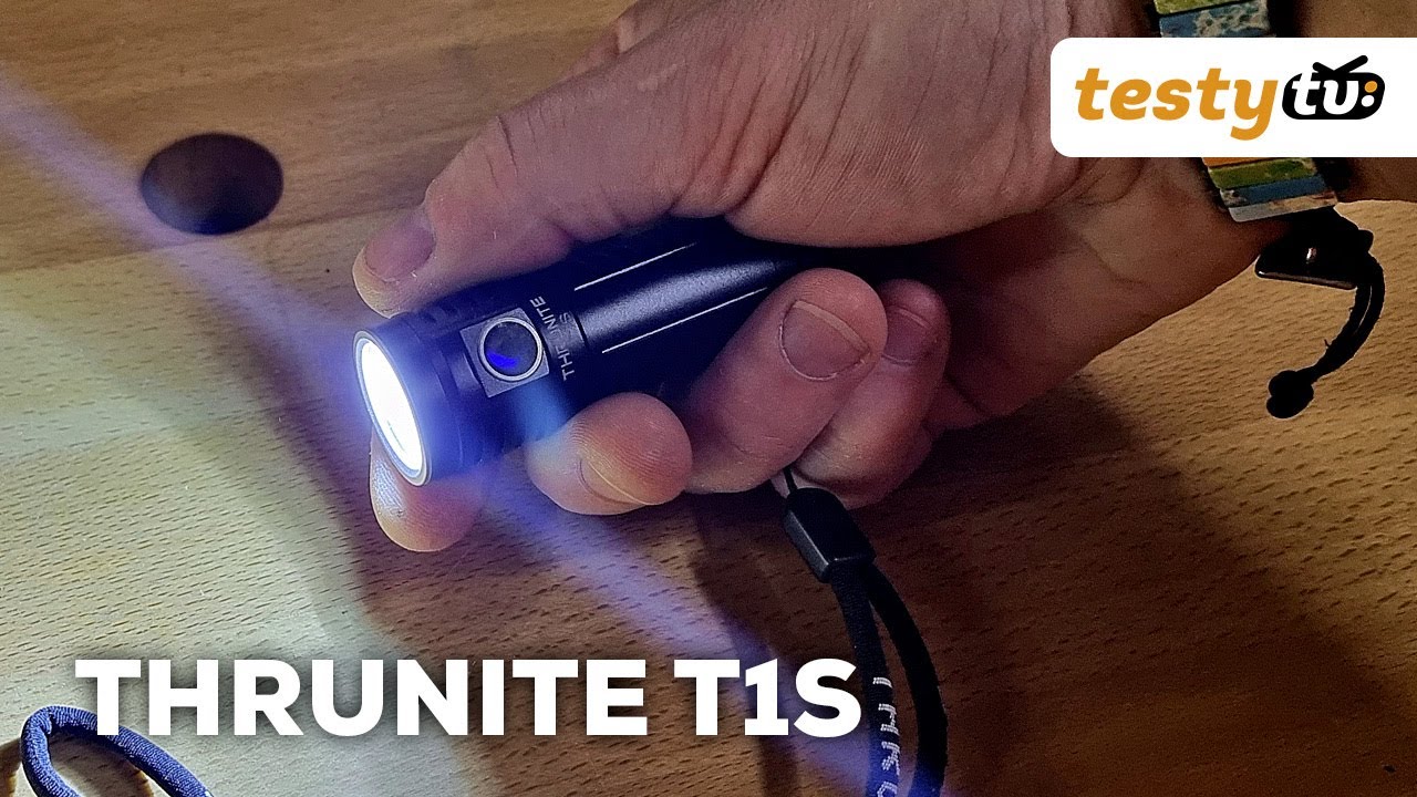 ThruNite T1S  - mała, super mocna latarka EDC SST40 - 1212lm
